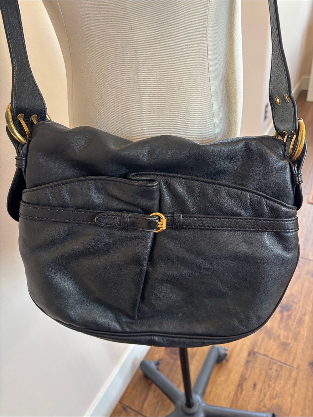 Marc Jacobs Natasha Bird Bag Petal To The Metal -  Black - Picture 8 of 11